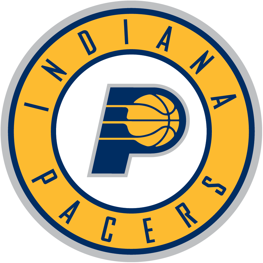 Indiana Pacers 2017-2018 Pres Primary Logo iron on paper